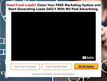 Tablet Screenshot of freemarketingsystems.com